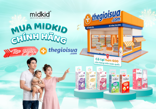 Mua Midkid Tại Thế Giới Sữa Chính Hãng – Chăm Sóc Răng Miệng Cho Bé Theo Từng Giai Đoạn Phát Triển