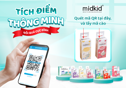 Tích Điểm Thông Minh - Đổi Quà Cực Đỉnh Cùng Midkid Tại Zalo Mini App Hoàn Toàn Mới